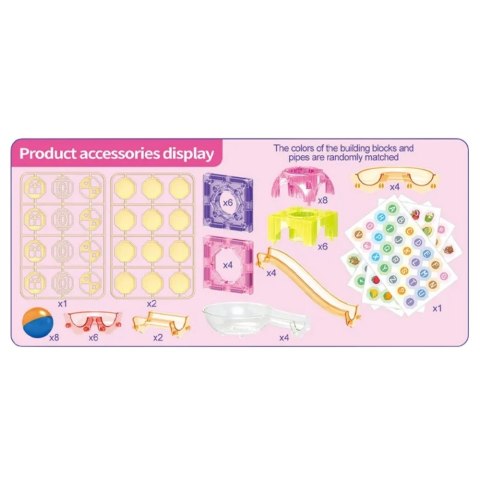 WOOPIE Klocki Magnetyczne Tor Kulkowy Kulodrom 89 el. WOOPIE Klocki Magnetyczne Tor Kulkowy Kulodrom 89 el.