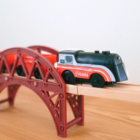 WOOPIE Lokomotywa Elektryczna Pociąg Wagony na Magnes