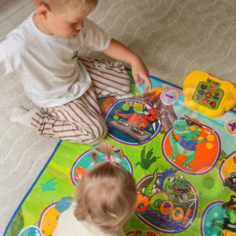 WOOPIE Mata Muzyczna Dinozaury Zręcznościowa Gra Taneczna WOOPIE Mata Muzyczna Dinozaury Zręcznościowa Gra Taneczna