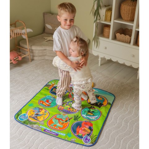 WOOPIE Mata Muzyczna Dinozaury Zręcznościowa Gra Taneczna WOOPIE Mata Muzyczna Dinozaury Zręcznościowa Gra Taneczna