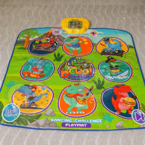 WOOPIE Mata Muzyczna Dinozaury Zręcznościowa Gra Taneczna WOOPIE Mata Muzyczna Dinozaury Zręcznościowa Gra Taneczna