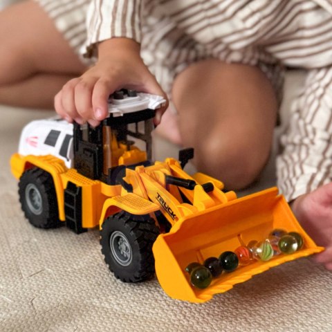 WOOPIE Koparka Ładowarka Budowlana 1:16 Efekty Świetlne i Dźwiękowe