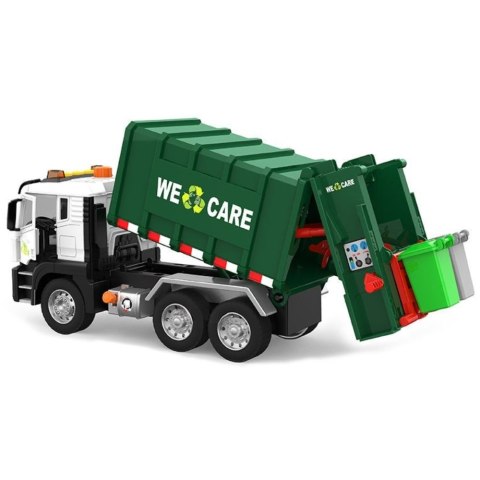 WOOPIE Śmieciarka Ciężarówka Segregacja Śmieci - skala 1:10