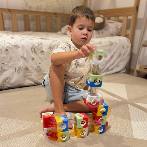 WOOPIE Tor Kulkowy Kulodrom Zestaw Konstrukcyjny Klocki 3D