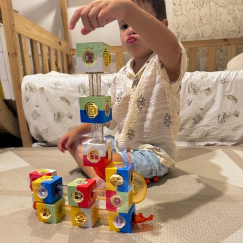 WOOPIE Tor Kulkowy Kulodrom Zestaw Konstrukcyjny Klocki 3D