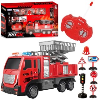 WOOPIE Zdalnie Sterowany Wóz Strażacki Podnośnik