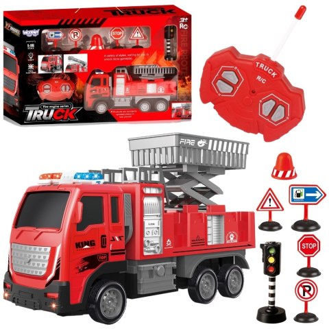 WOOPIE Zdalnie Sterowany Wóz Strażacki Podnośnik WOOPIE Zdalnie Sterowany Wóz Strażacki Podnośnik