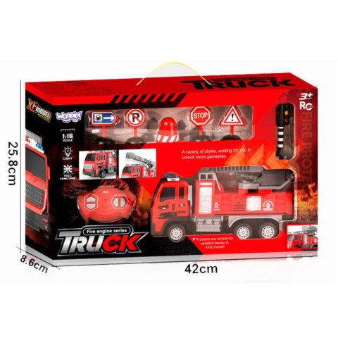 WOOPIE Zdalnie Sterowany Wóz Strażacki Podnośnik