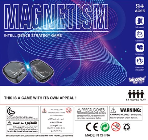 WOOPIE Gra Kamienie Magnetyczne w Sznurku 20 el.