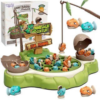 WOOPIE Gra Łowienie Dinozaurów Rybek 2 Wędki