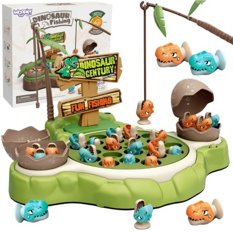 WOOPIE Gra Łowienie Dinozaurów Rybek 2 Wędki