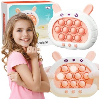 WOOPIE Gra POP IT Elektryczna Antystresowa Zręcznościowa Króliczek