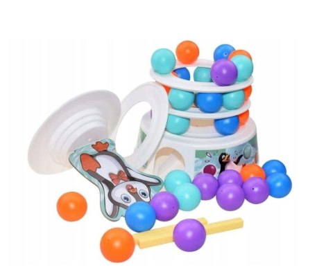 WOOPIE Gra Zręcznościowa Pingwin na Wieży