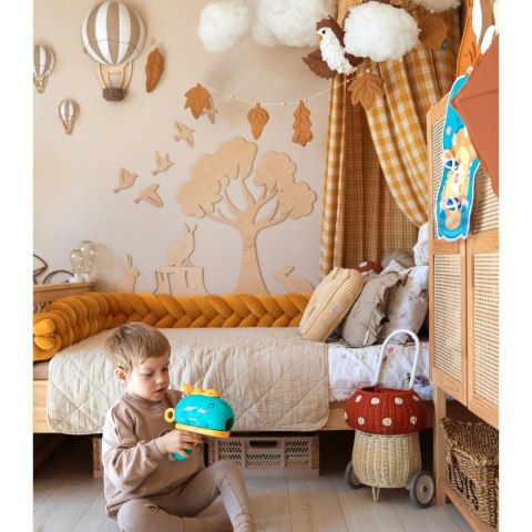 WOOPIE Gra w Rzutki Dart Pistolet Dinozaur na Kulki Rzepy Tarcza Punkty Strzelanie