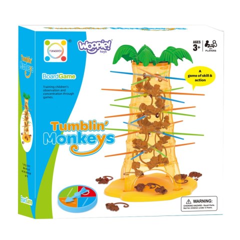 WOOPIE Upadające Małpki Gra Zręcznościowa 3+ WOOPIE Upadające Małpki Gra Zręcznościowa 3+
