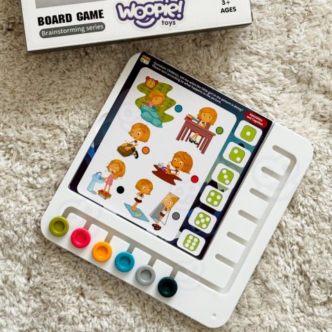 WOOPIE Zestaw 60 Gier Logicznych 3+