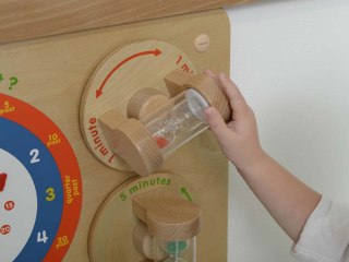 MASTERKIDZ Nauka O Czasie Czytanie Godziny - Tablica Edukacyjna