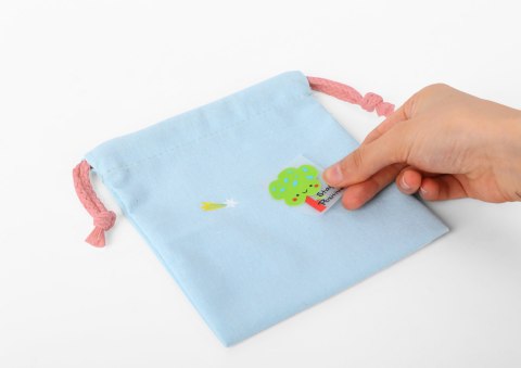 WOOPIE ART&FUN Zestaw Kreatywny Zrób Torebkę Dekorowanie Woreczka Imię Dziecka DIY