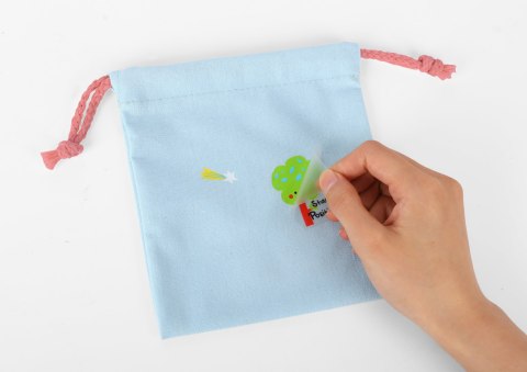 WOOPIE ART&FUN Zestaw Kreatywny Zrób Torebkę Dekorowanie Woreczka Imię Dziecka DIY