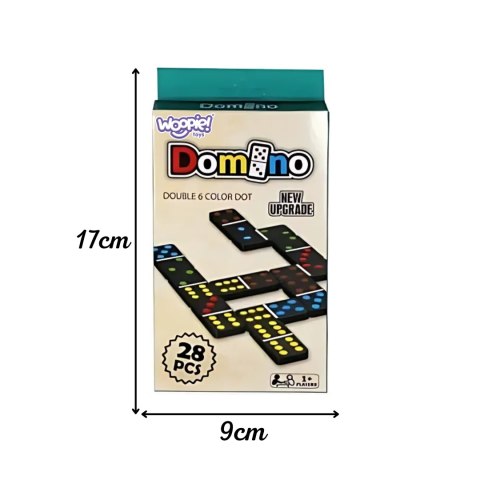 WOOPIE Domino Gra Logiczna Rodzinna 28 Klocków