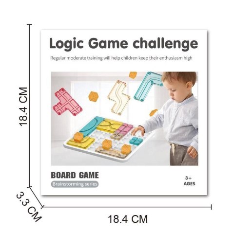 WOOPIE Gra Planszowa Logiczna Kreatywna Układanka Przestrzenna