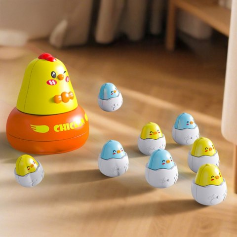 WOOPIE Gra Zręcznościowa Łowienie Kurczaczków 4w1 Katapulta