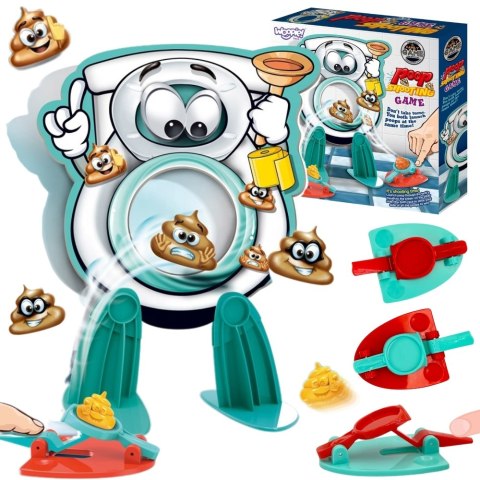 WOOPIE Gra Zręcznościowa Rodzinna Strzał Kupa do Sedesu WOOPIE Gra Zręcznościowa Rodzinna Strzał Kupa do Sedesu