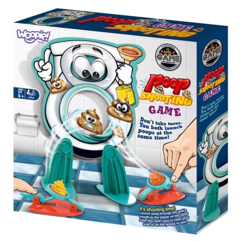 WOOPIE Gra Zręcznościowa Rodzinna Strzał Kupa do Sedesu WOOPIE Gra Zręcznościowa Rodzinna Strzał Kupa do Sedesu