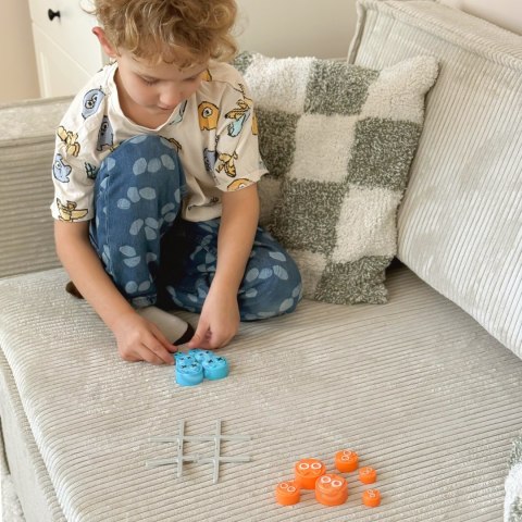 WOOPIE IQ Gra Logiczna Przenośna Kółko i Krzyżyk Kotki w Pudełku