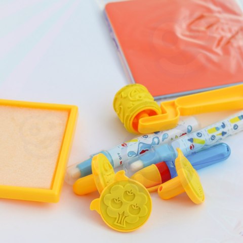 WOOPIE Magiczna Mata Wodna do Malowania XXL Pieczątki Cyferki 100x80 cm