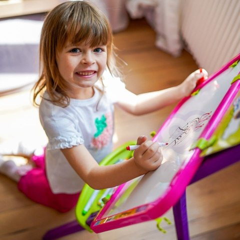 WOOPIE Tablica 3w1 Magnetyczna Suchościeralna Malowanie Światłem