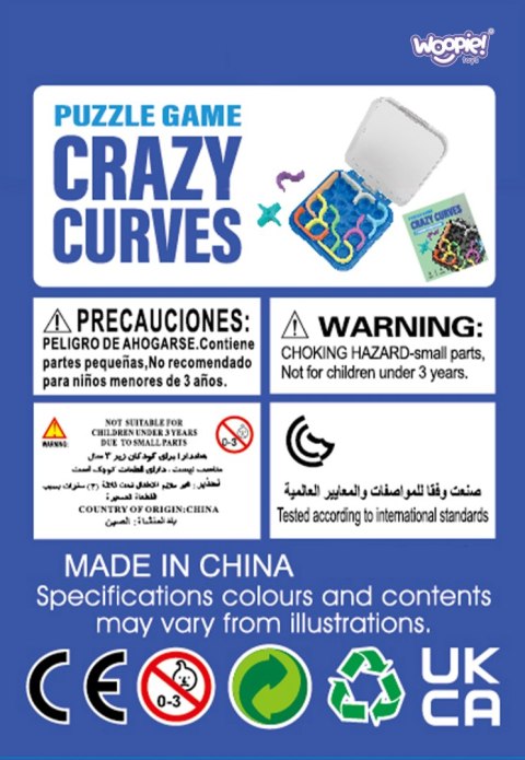 WOOPIE Układanka Gra Logiczna Puzzle Strategiczna Trening Mózgu