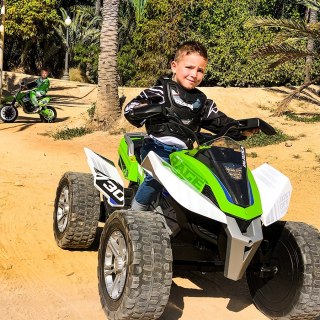 INJUSA DUŻY Quad Rage 24V Ekstremalny od 6 lat do 50kg