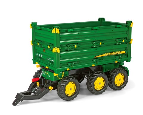 Rolly Toys rollyMulti Trailer - Przyczepa Wywrotka Rolly Multi John Deere 3 osiowa Rolly Toys rollyMulti Trailer - Przyczepa Wywrotka Rolly Multi John Deere 3 osiowa