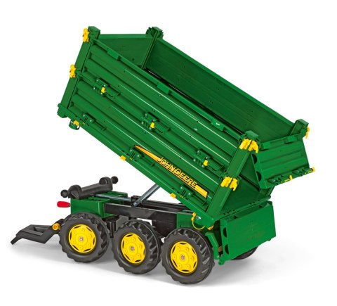 Rolly Toys rollyMulti Trailer - Przyczepa Wywrotka Rolly Multi John Deere 3 osiowa Rolly Toys rollyMulti Trailer - Przyczepa Wywrotka Rolly Multi John Deere 3 osiowa