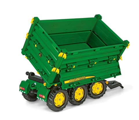 Rolly Toys rollyMulti Trailer - Przyczepa Wywrotka Rolly Multi John Deere 3 osiowa Rolly Toys rollyMulti Trailer - Przyczepa Wywrotka Rolly Multi John Deere 3 osiowa
