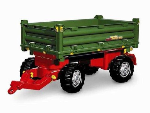 Rolly Toys rollyTrailer Przyczepa Rolly Multi dwuosiowa zielona Rolly Toys rollyTrailer Przyczepa Rolly Multi dwuosiowa zielona