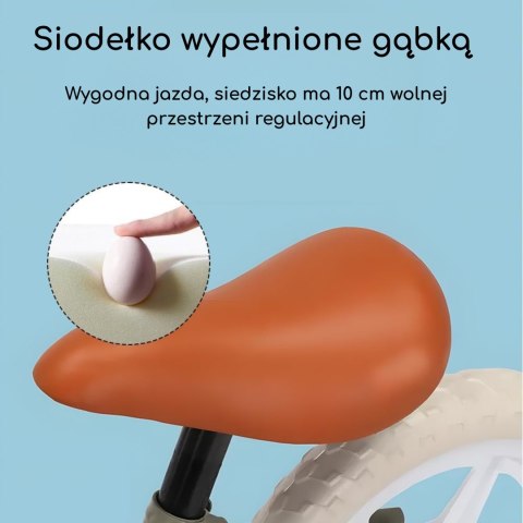 Rowerek Biegowych Dziecięcy Pomarańczowy - Lekki, Bezpieczny, Wytrzymały