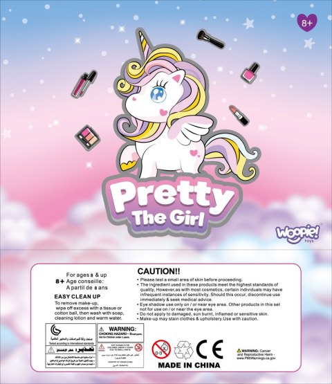 WOOPIE ART&FUN Zestaw do Makijażu Kosmetyczka w Kuferku 27 el. XXL SPA