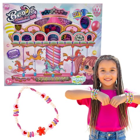 WOOPIE ART&FUN Zestaw do Robienia Biżuterii Bransoletek Wisiorków Pierścionków