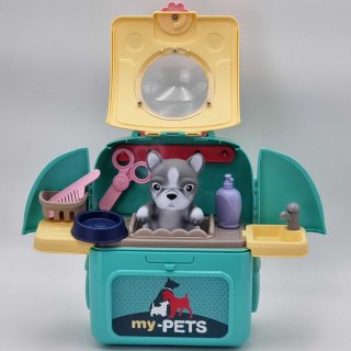 WOOPIE Przenosny Zestaw Pielęgnacyjny Groomer 2w1Pies w Plecaku Transporter