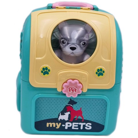 WOOPIE Przenosny Zestaw Pielęgnacyjny Groomer 2w1Pies w Plecaku Transporter