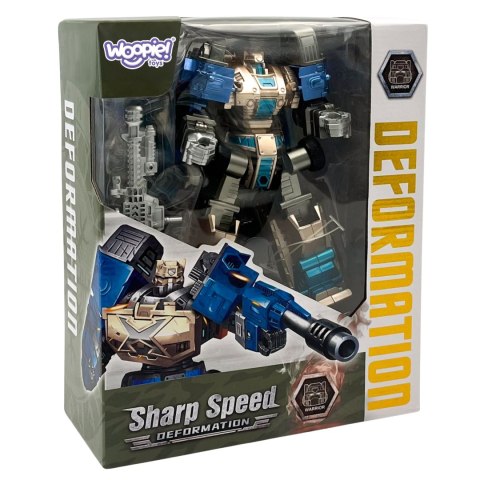 WOOPIE Robot Transformujący SHARP SPEED 2w1 Ciężarówka Bojowa