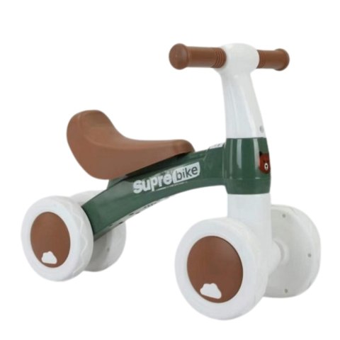 WOOPIE Rowerek Biegowy Zielony Jeździk Czterokołowy