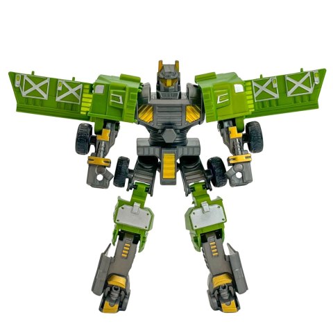 WOOPIE Zestaw 3w1 Robot Transformujący Pojazd Bojowy i Wyrzutnia na Strzałki Zielony