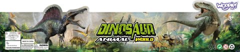WOOPIE Zestaw Figurki Dinozaury Duże Zwierzęta Mata Pojemnik XXL 34 szt.