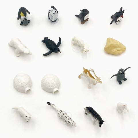 WOOPIE Zestaw Figurki Zwierzęta Arktyczne 16 szt. WOOPIE Zestaw Figurki Zwierzęta Arktyczne 16 szt.