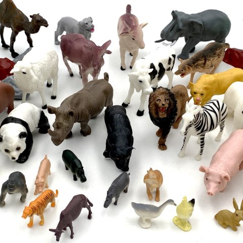 WOOPIE Zestaw Figurki Zwierzęta XXL 58 szt. WOOPIE Zestaw Figurki Zwierzęta XXL 58 szt.
