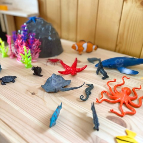 WOOPIE Zestaw Figurki Zwierzeta Morskie 33 el. WOOPIE Zestaw Figurki Zwierzeta Morskie 33 el.