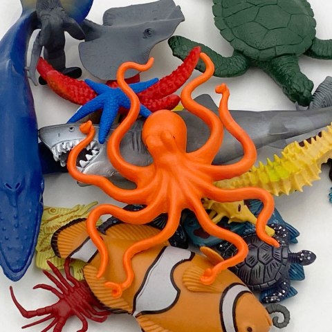 WOOPIE Zestaw Figurki Zwierzeta Morskie 33 el. WOOPIE Zestaw Figurki Zwierzeta Morskie 33 el.